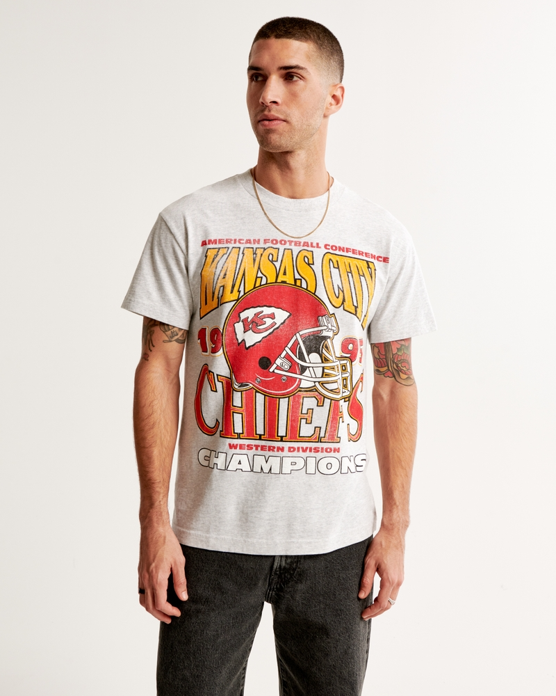 Abercrombie Kansas City Chiefs Grafik-T-Shirt