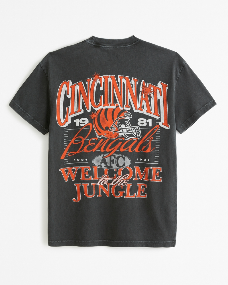 Abercrombie Cincinnati Bengals Grafik-T-Shirt
