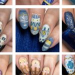 ehmkay Nägel: Chanukka-Nagelkunst-Zusammenstellung